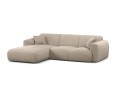 4-osobowa sofa narożna Molino beż szenil