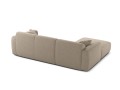 4-osobowa sofa narożna Molino beż szenil