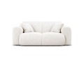 Sofa 2-osobowa Molino biała boucle