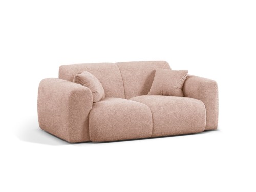 Sofa 2-osobowa Molino pudrowy róż boucle