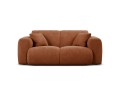 Sofa 2-osobowa Molino brązowa boucle
