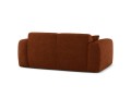 Sofa 2-osobowa Molino brązowa boucle