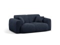 Sofa 2-osobowa Molino granatowa boucle