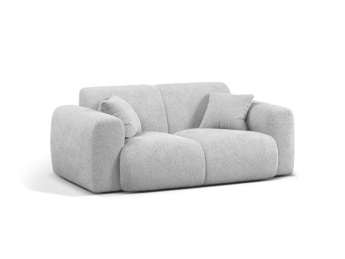 Sofa 2-osobowa Molino jasnoszara boucle