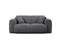 Sofa 2-osobowa Molino ciemnoszara boucle