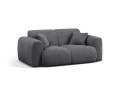 Sofa 2-osobowa Molino ciemnoszara boucle
