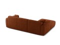 4-osobowa sofa narożna Molino brązowa