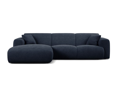 4-osobowa sofa narożna Molino granatowa