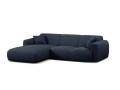 4-osobowa sofa narożna Molino granatowa