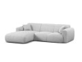 4-osobowa sofa narożna Molino jasnoszara