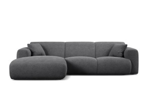 4-osobowa sofa narożna Molino ciemnoszara