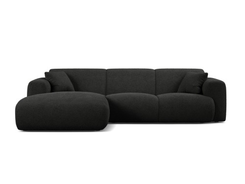 4-osobowa sofa narożna Molino czarna