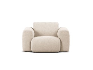 Fotel Molino beżowy boucle 