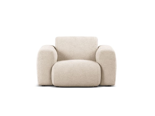 Fotel Molino beżowy boucle 