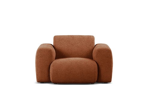 Fotel Molino brązowy boucle   