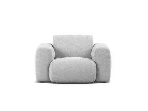 Fotel Molino jasnoszary boucle     