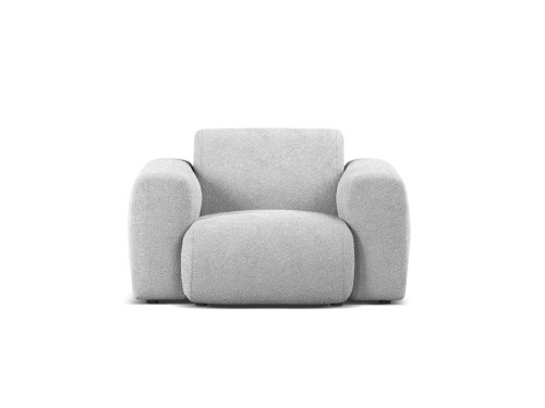 Fotel Molino jasnoszary boucle     
