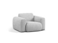 Fotel Molino jasnoszary boucle     