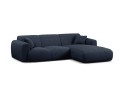 4-osobowa sofa narożna Molino granatowa