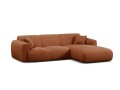 4-osobowa sofa narożna Molino brązowa