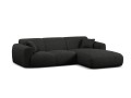 4-osobowa sofa narożna Molino czarna
