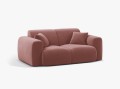 Sofa 2-osobowa Molino różowy aksamit