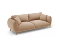 Sofa 3-osobowa Ada piaskowy aksamit