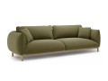 Sofa 4-osobowa Ada zielony aksamit