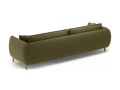 Sofa 4-osobowa Ada zielony aksamit