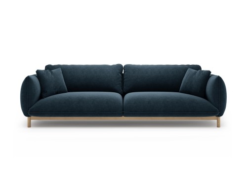 Sofa 4-osobowa Ada morski niebieski szenil