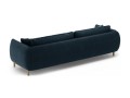 Sofa 4-osobowa Ada morski niebieski szenil
