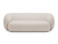 Sofa 3-osobowa Kate w kolorze beżowego Bouclé