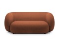 Sofa 2-osobowa Kate tkanina Bouclé w kolorze terakoty