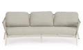 Sofa ogrodowa 3-osobowa Eulero piaskowy