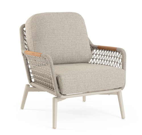 Fotel ogrodowy Eulero piaskowy