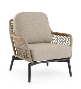 Fotel ogrodowy Eulero antracytowy