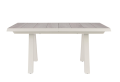 Rozkładany stół jadalniany do ogrodu Krion piaskowy 163-205x93