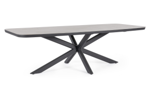 Stół ogrodowy Isacco 240 antracytowy