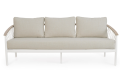 Sofa ogrodowa 3-osobowa Fenix piaskowy