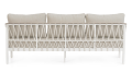 Sofa ogrodowa 3-osobowa Fenix piaskowy