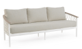 Sofa ogrodowa 3-osobowa Fenix piaskowy