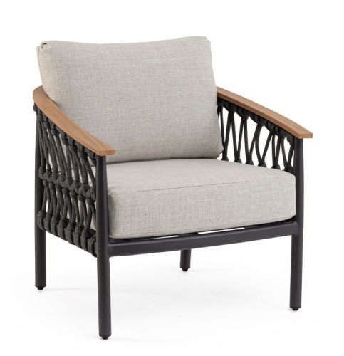 Fotel ogrodowy Fenix antracytowy