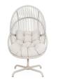 Fotel ogrodowy obrotowy Palawan piaskowy