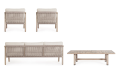 Zestaw mebli ogrodowych Kalimera piaskowy 