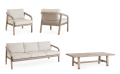 Zestaw mebli ogrodowych Kalimera piaskowy 