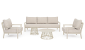 Zestaw mebli ogrodowych Lanai piaskowy
