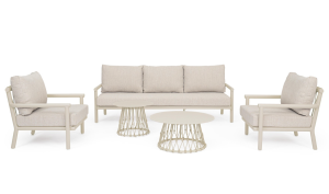 Zestaw mebli ogrodowych Lanai piaskowy