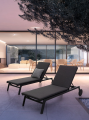 Leżak ogrodowy Jalisco antracytowy