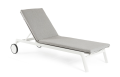 Leżak ogrodowy Jalisco jasno szary