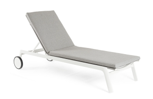 Leżak ogrodowy Jalisco jasno szary